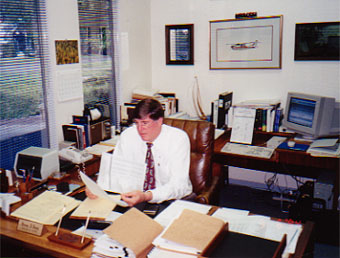 Steve Hard at Work